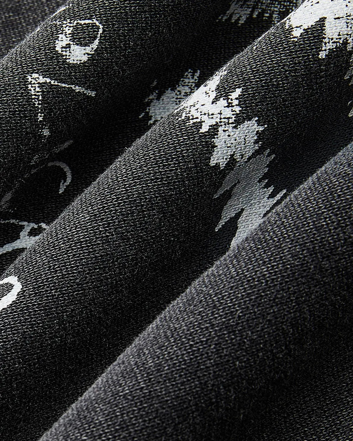 Boxy Graffiti Zip Up Hoodie | Inflation Streetwear