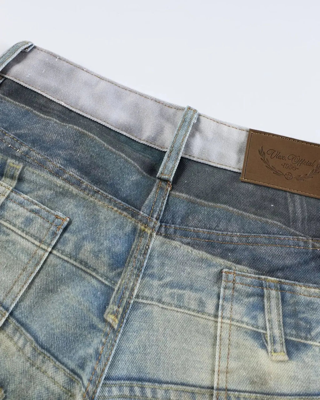 3D Print Multi-Waist Barrel Jeans | Inflation Streetwear