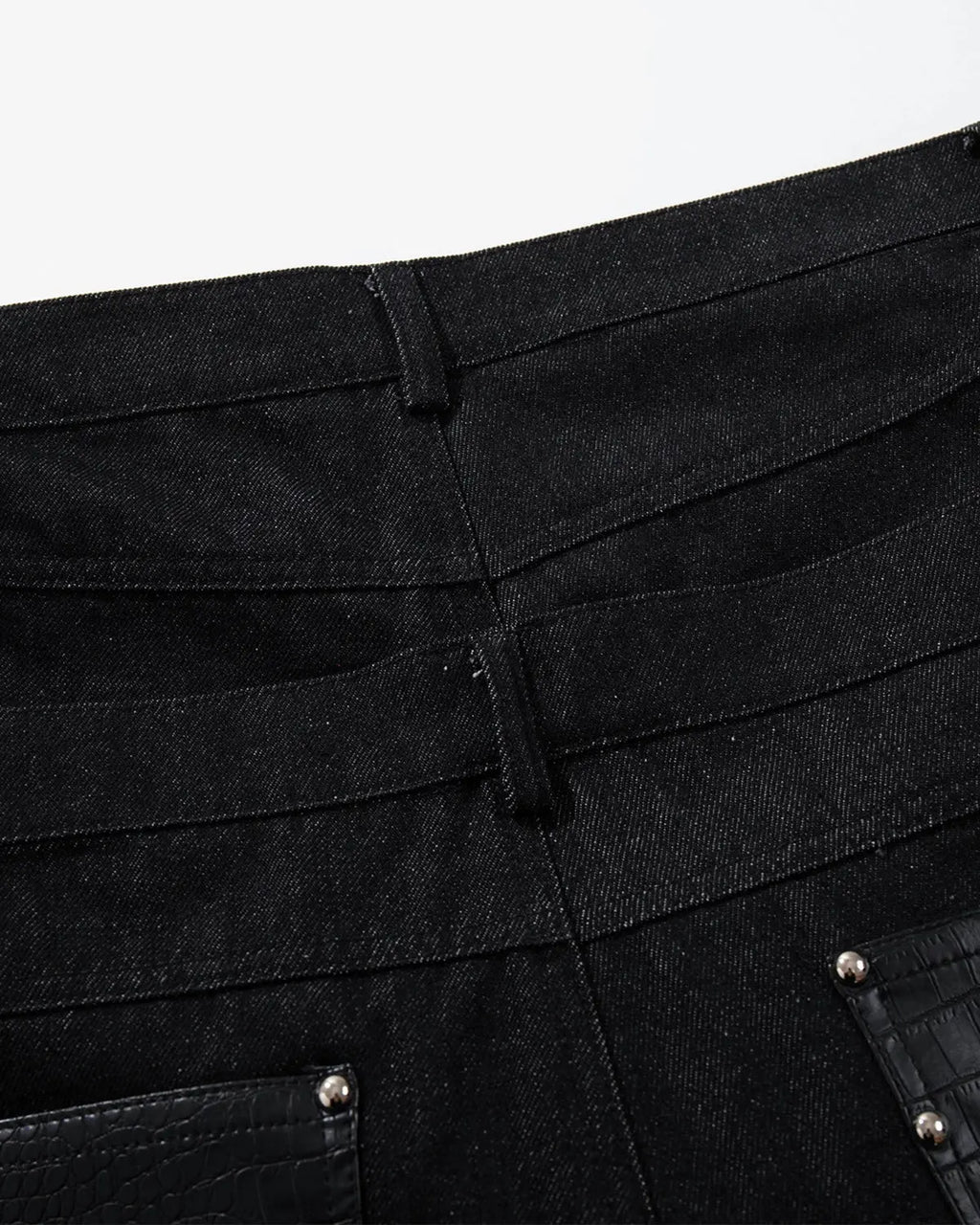 Double Wasit Raw Super Baggy Jeans | Inflation Streetwear