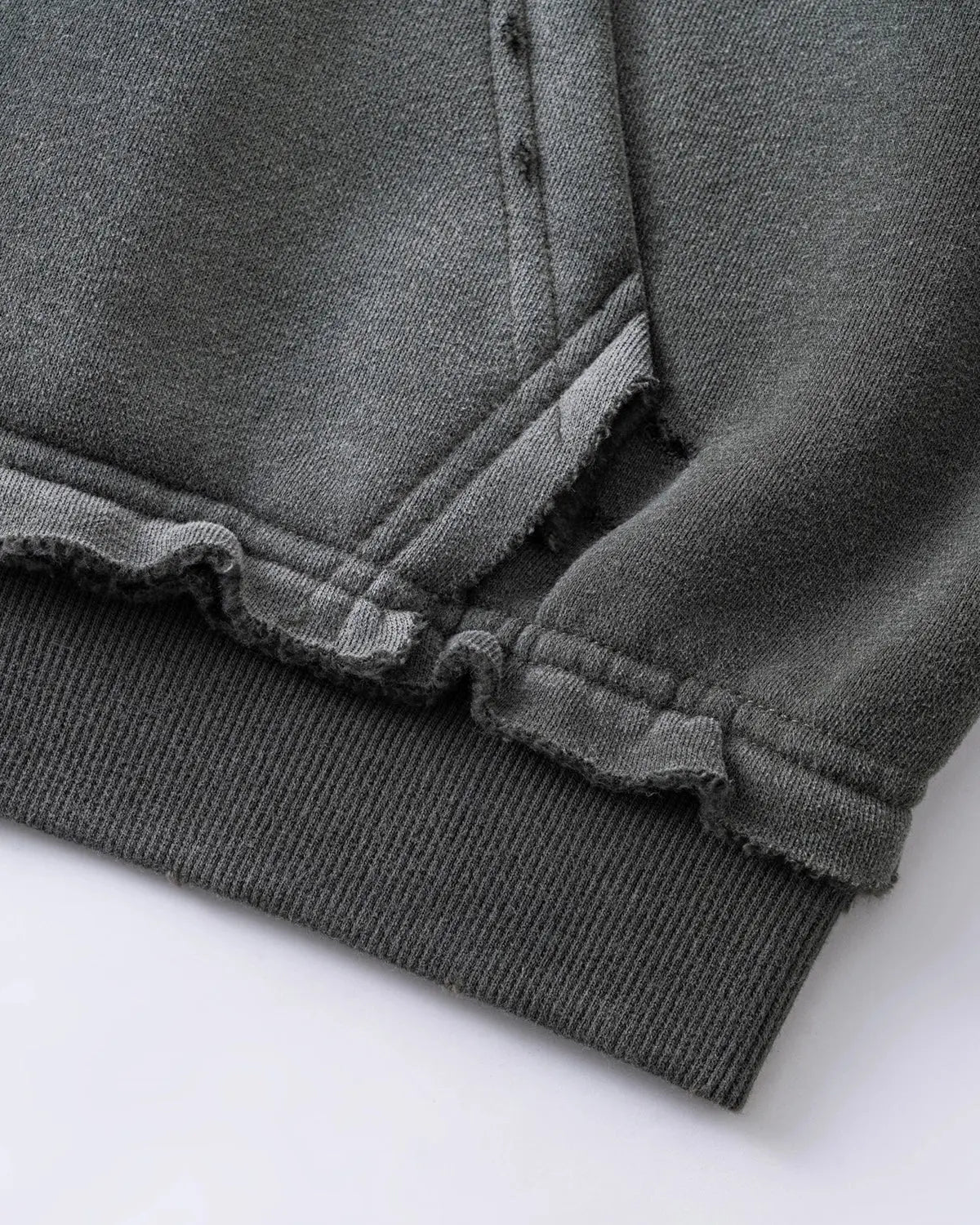 Graphic Ripped Washed Zip Up Hoodies | Inflation Streetwear