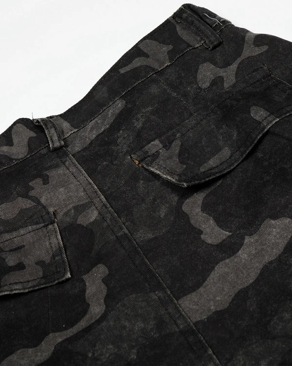 Dark Camo Cargo Shorts | Inflation Streetwear
