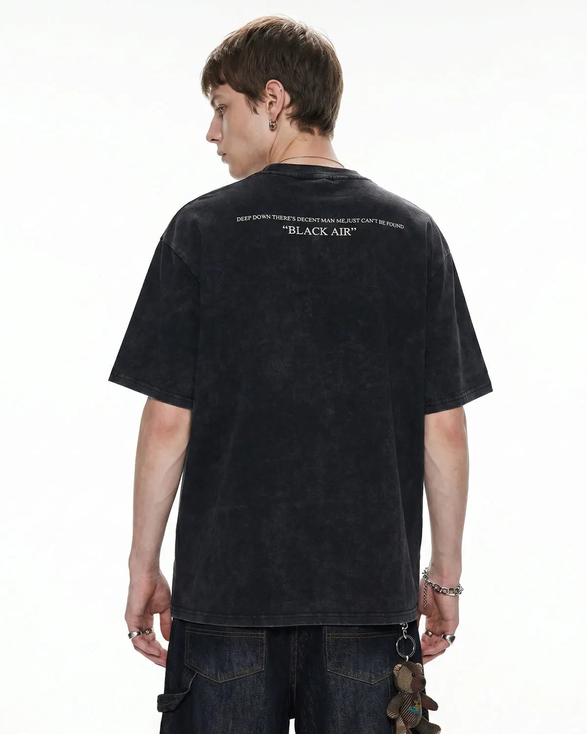 Washed Graphic Oversized T-Shirt | Inflation Streetwear
