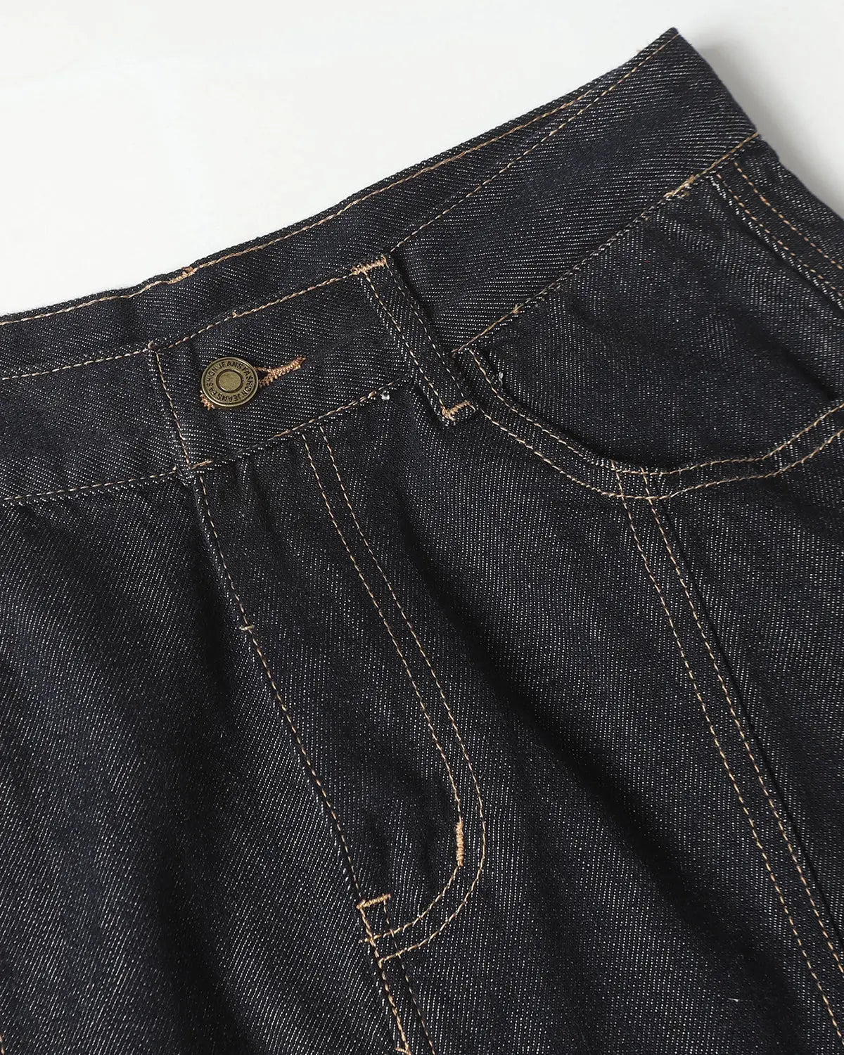 Deconstructed Scimitar Denim Longline Jorts | Inflation Streetwear