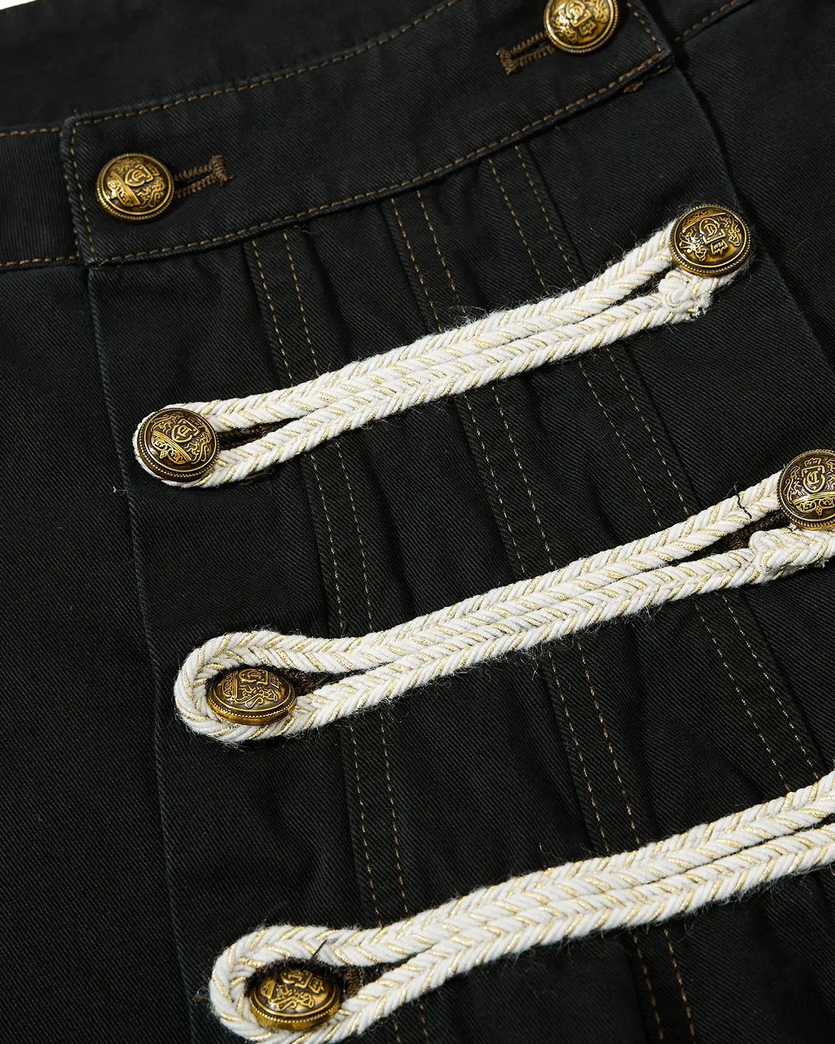 Braided Rope Barrel Pants | Inflation Streetwear