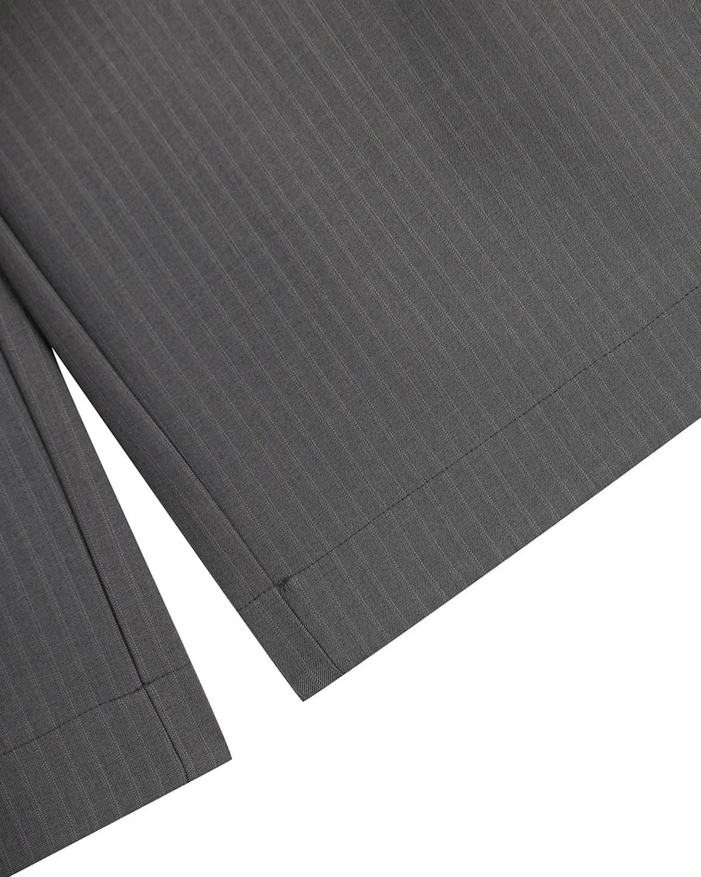 Pinstripe Buttons Barrel Suit Pants | Inflation Streetwear