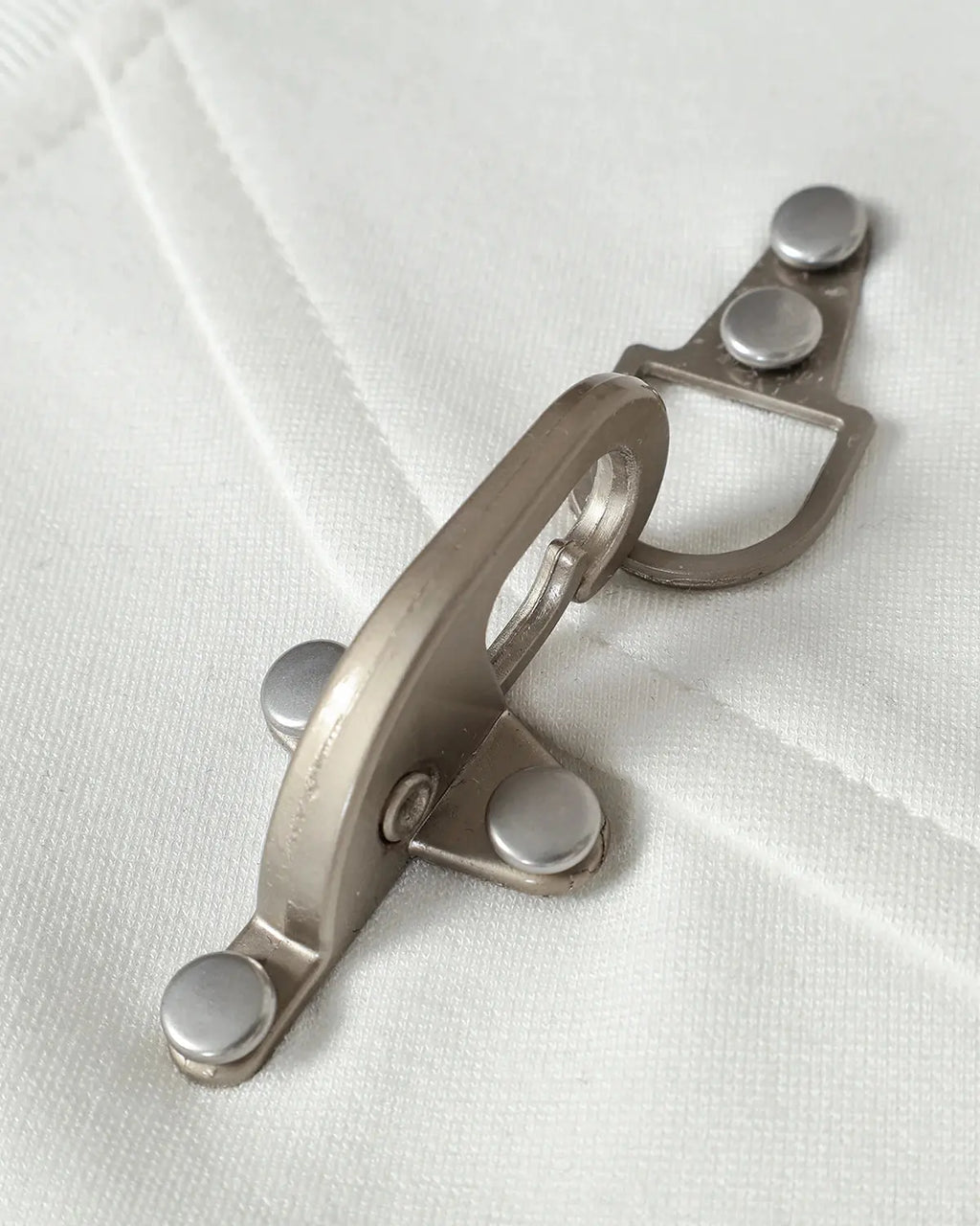 Metal Buckle Detail Cotton T-Shirt | Inflation Streetwear