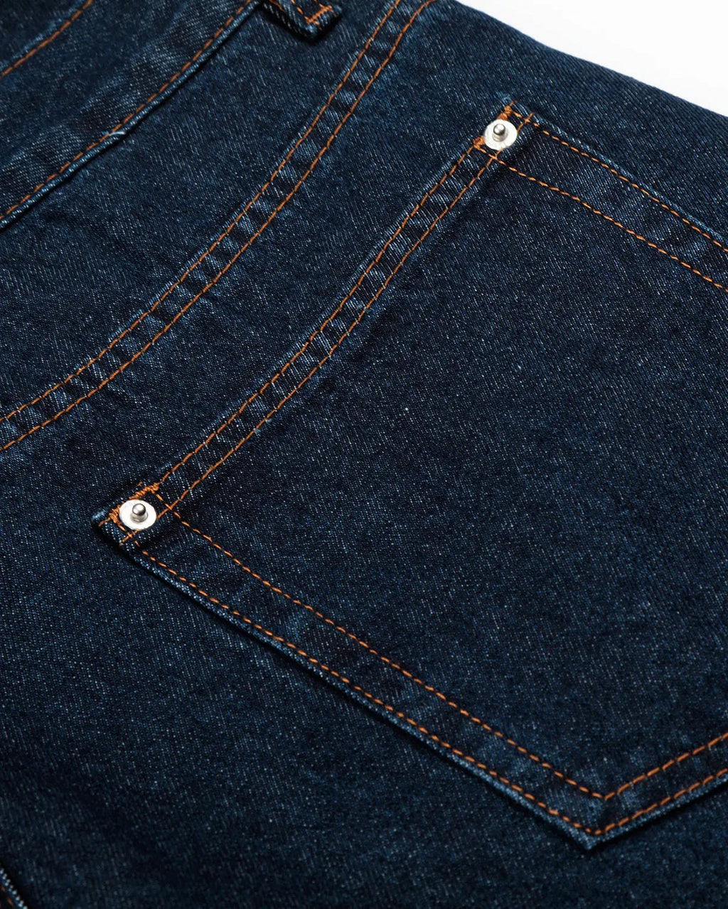Double Waist Studded Denim Long Jorts | Inflation Streetwear