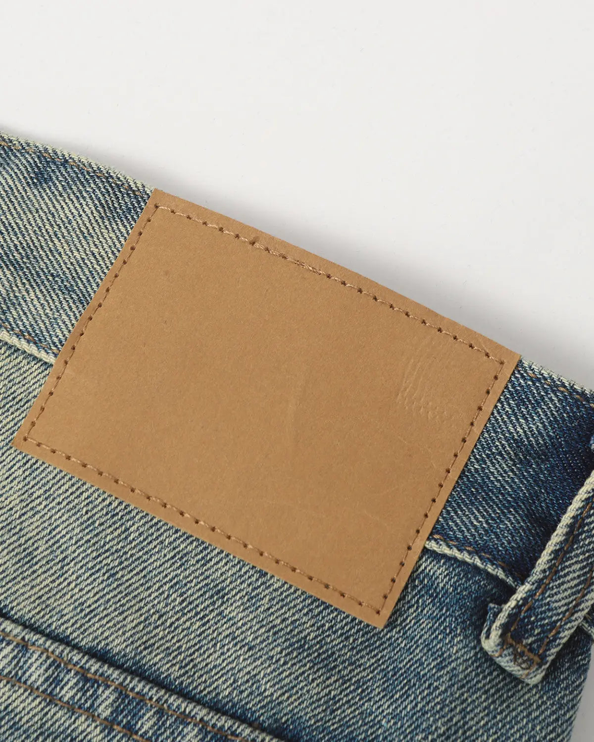 Mid-Length Washed Denim Shorts | Inflation Streetwear