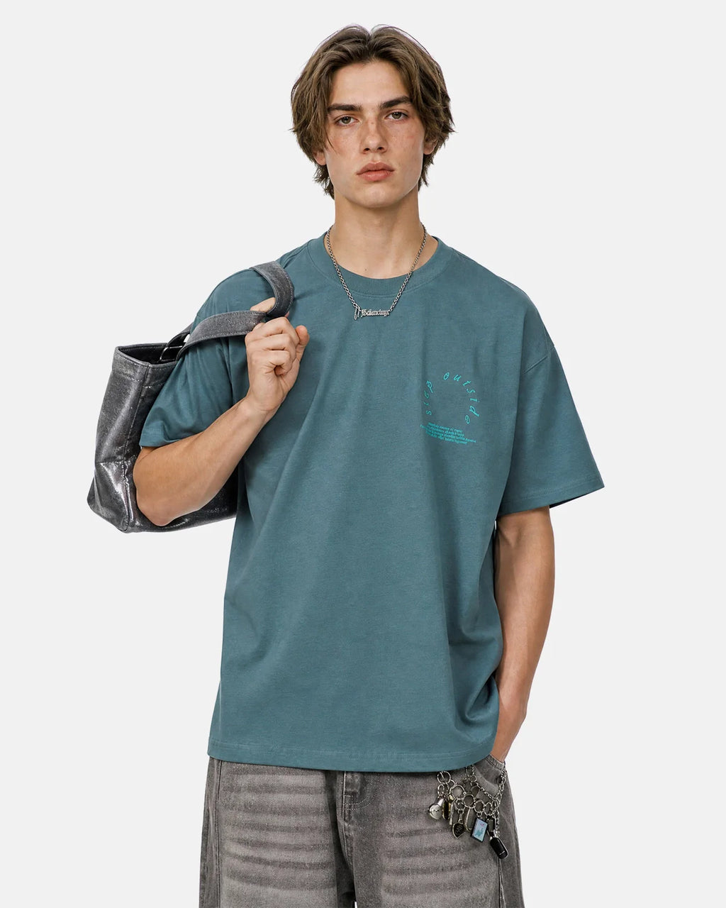 Camping Graphic Cotton Tees | Inflation Streetwear