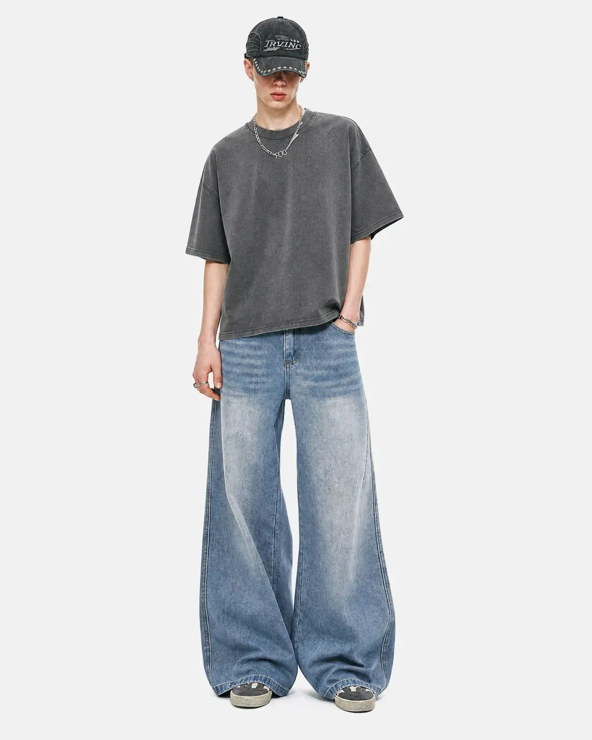 Star Pocket Bootcut Jeans | Inflation Streetwear