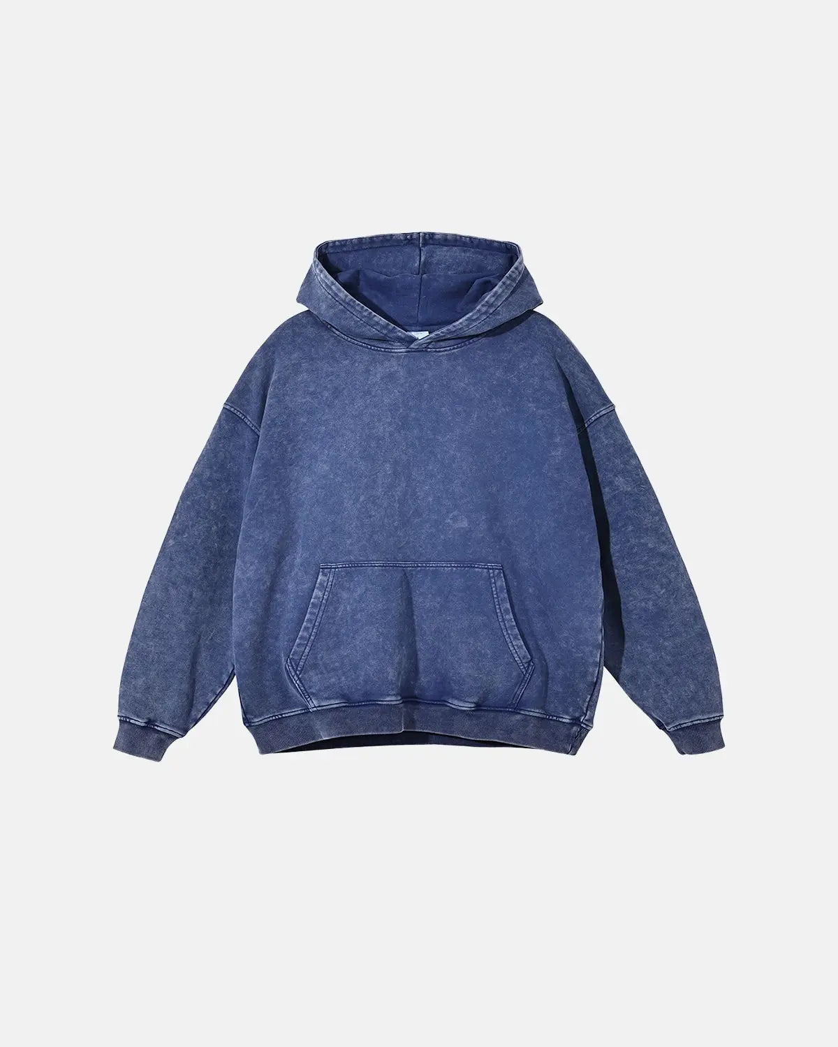 French Terry Washed Distressed Hoodies | Inflation Streetwear