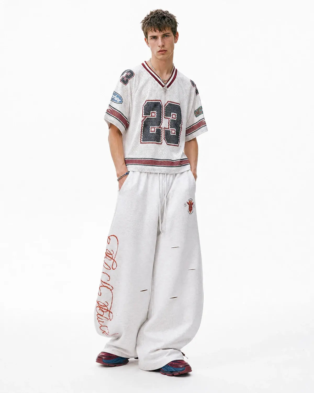 Vintage Washed Barrel Sweatpants | Inflation Streetwear