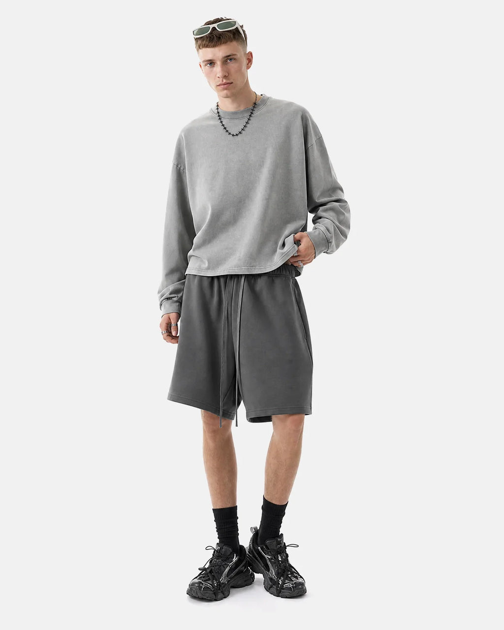 Heavyweight Drawstring Sweat Shorts | Inflation Streetwear