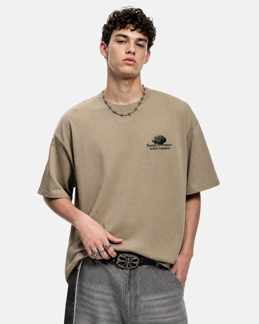 3D Graphic Printing Cotton Tshirt | Inflation Streetwear