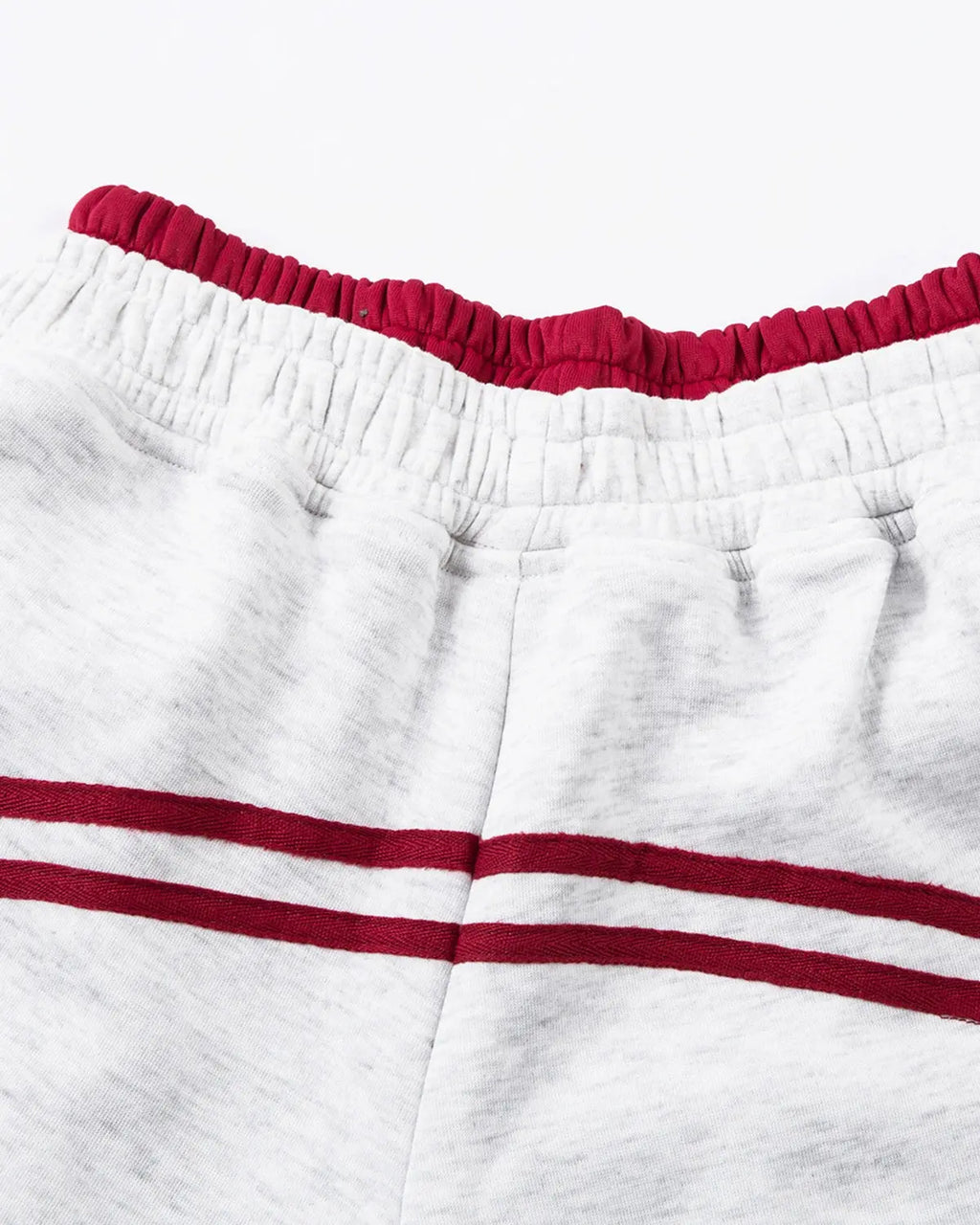 Grey Striped Baggy Sweatpants | Inflation Streetwear