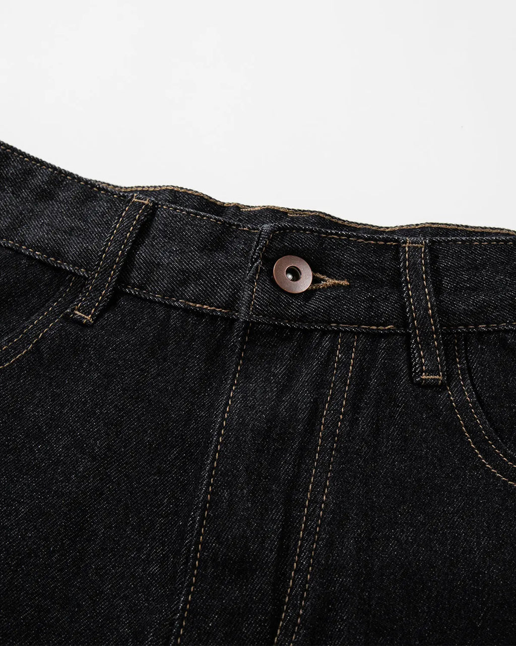 Raw Denim Longline Cargo Jorts | Inflation Streetwear