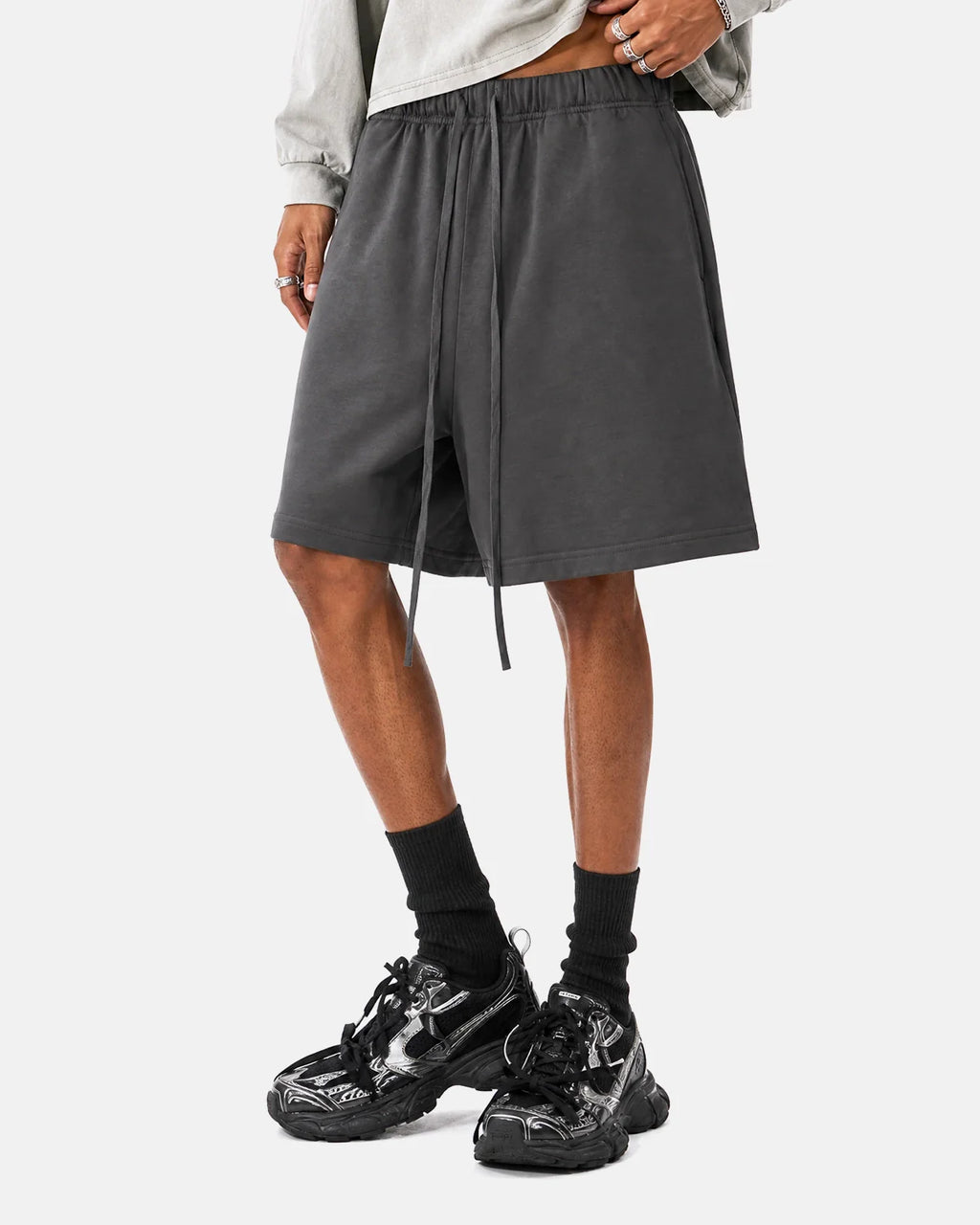 Heavyweight Drawstring Sweat Shorts | Inflation Streetwear