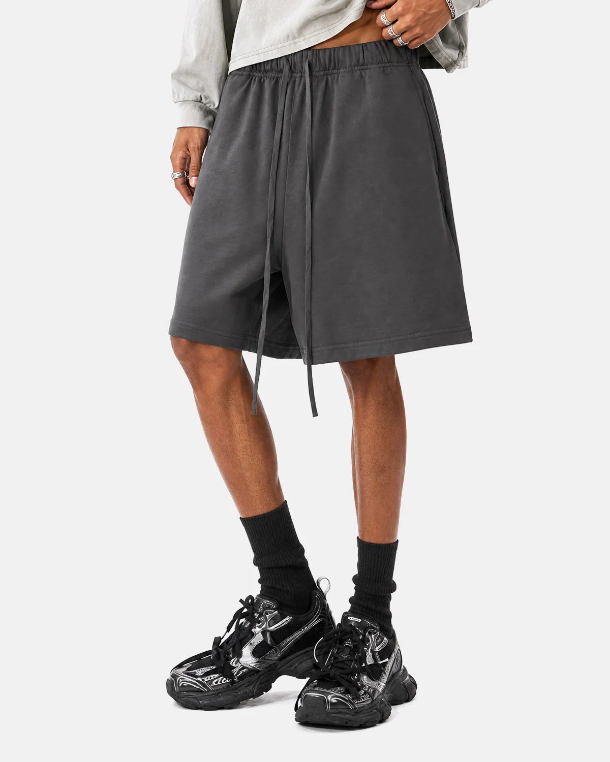 Heavyweight Drawstring Sweat Shorts | Inflation Streetwear