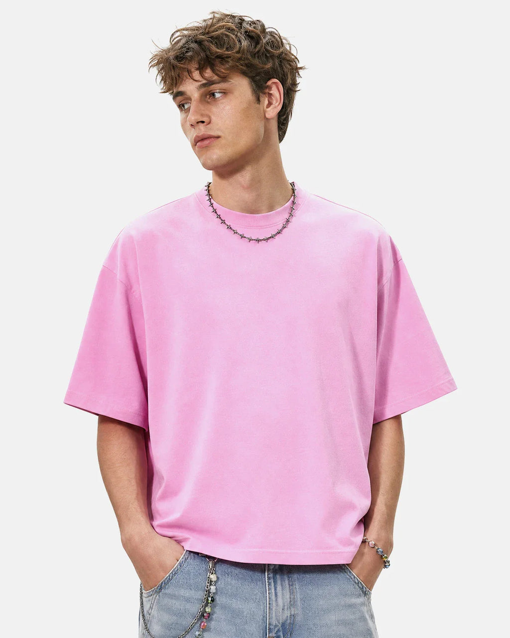 Snow Washed Heavyweight Boxy T-Shirt | Inflation Streetwear