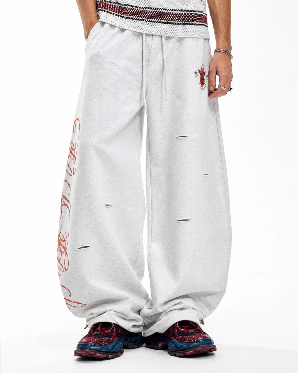 Vintage Washed Barrel Sweatpants | Inflation Streetwear