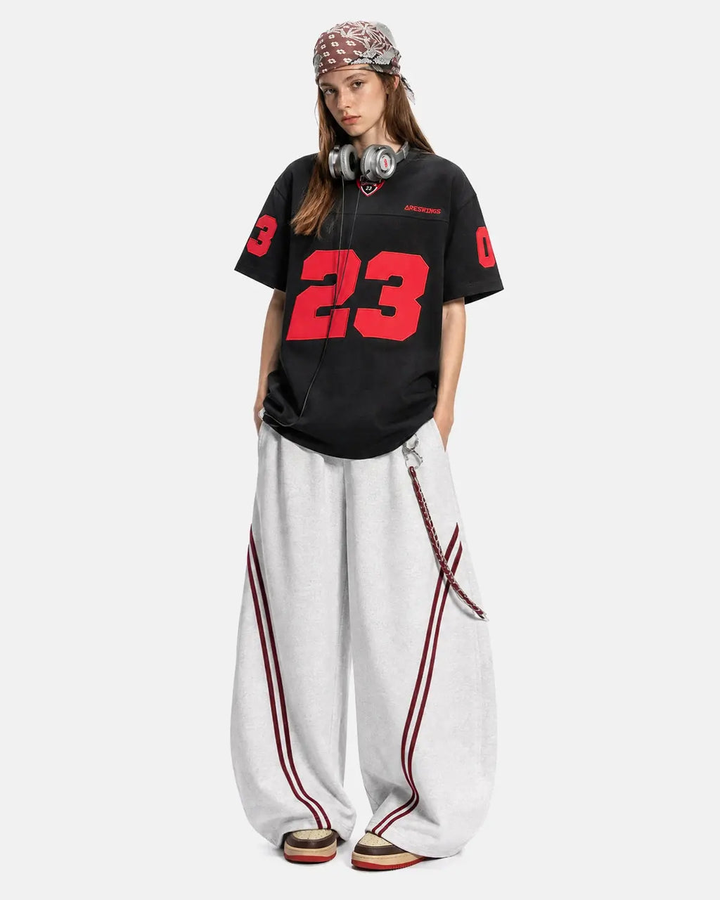 Varsity Number Applique T-Shirt | Inflation Streetwear
