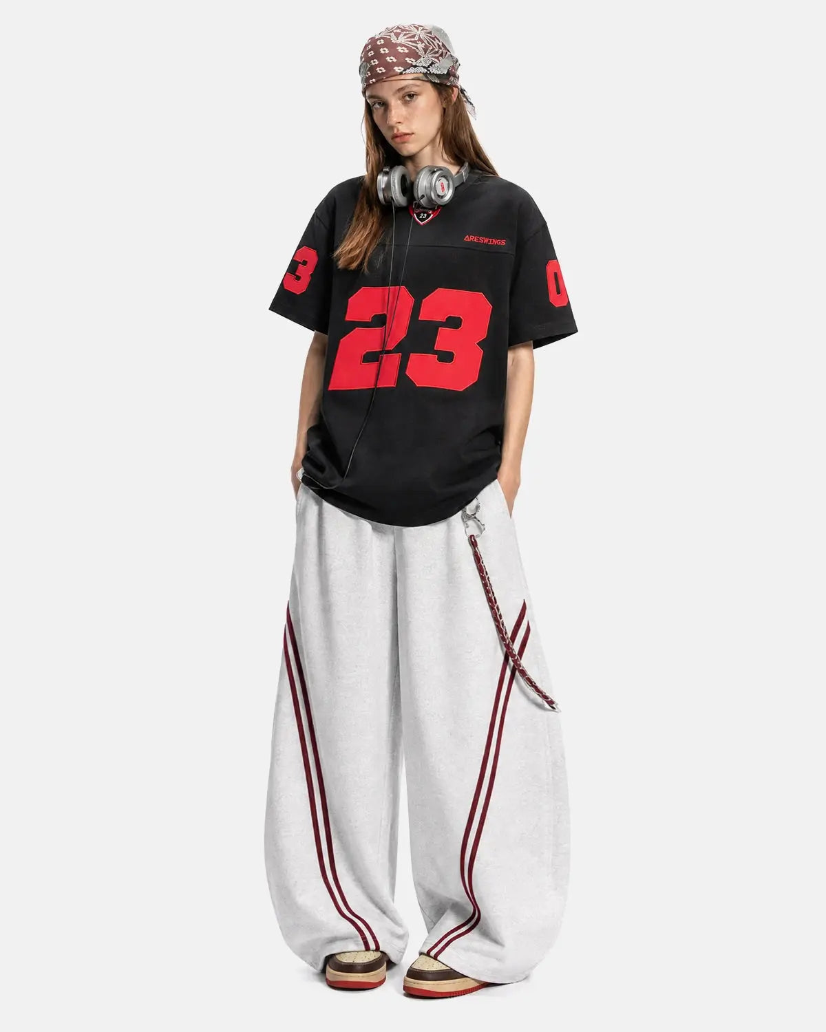 Varsity Number Applique T-Shirt | Inflation Streetwear