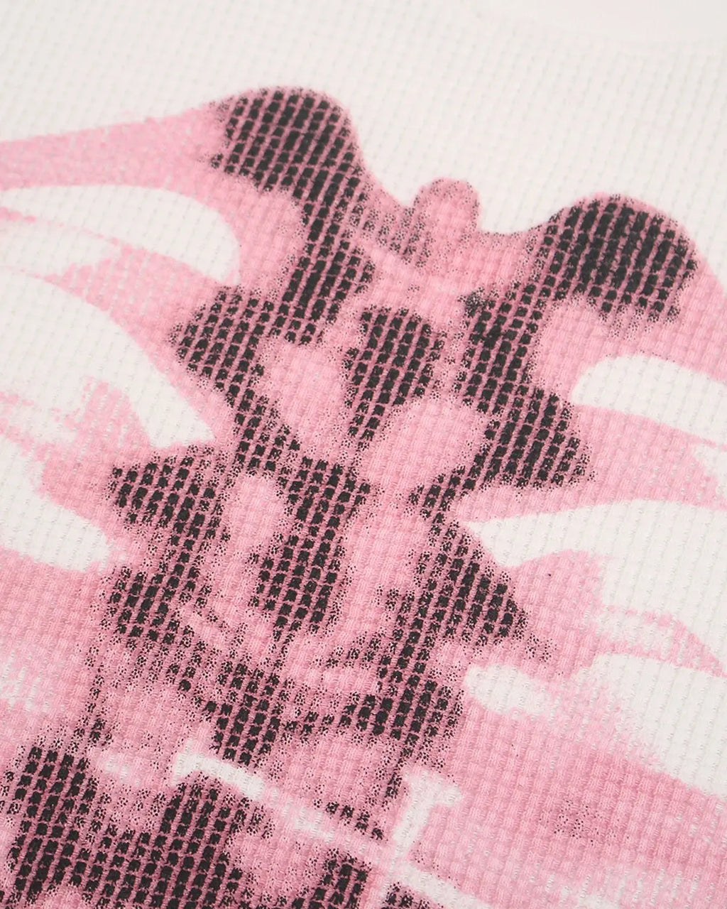 Pink X-Ray Skeleton Boxy T-Shirt | Inflation Streetwear