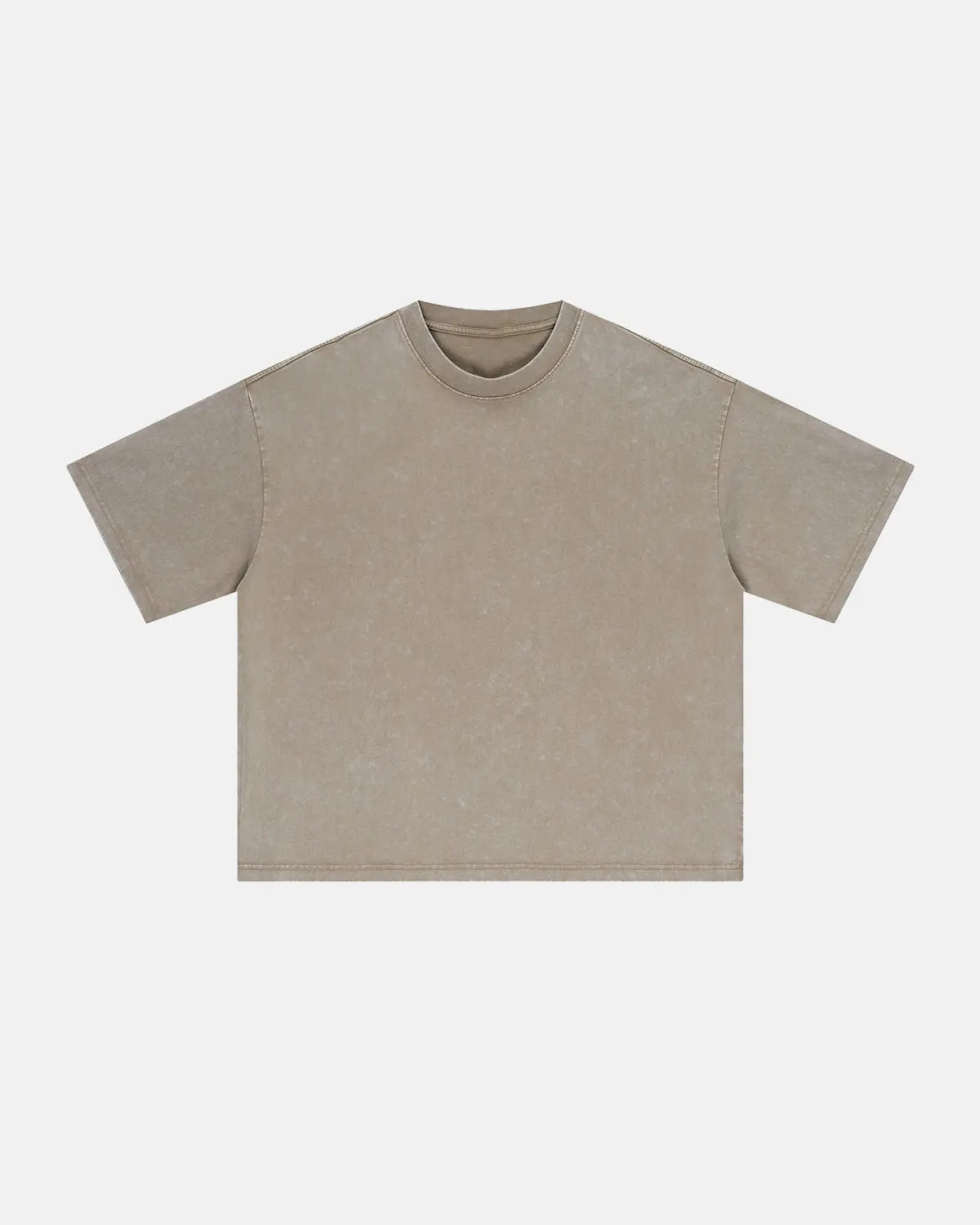 Snow Washed Heavyweight Boxy T-Shirt | Inflation Streetwear