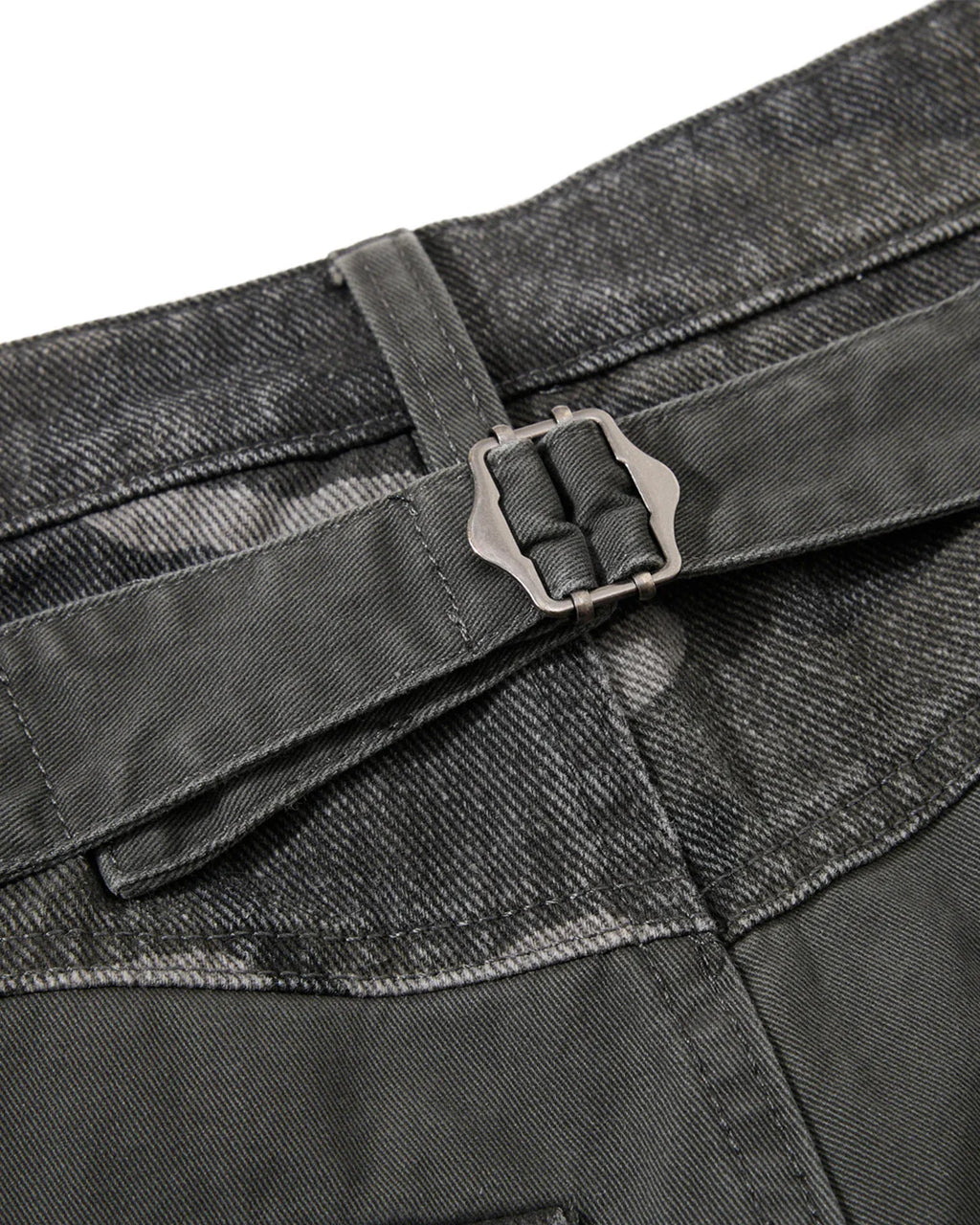 Camo Patchwork Barrel Pants | Inflation Streetwear