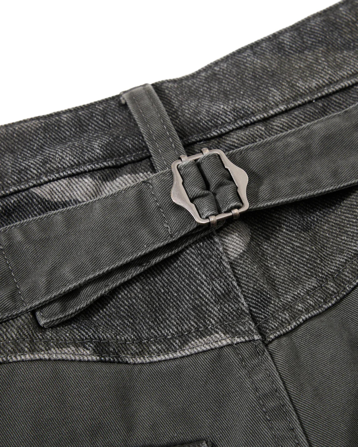 Camo Patchwork Barrel Pants | Inflation Streetwear