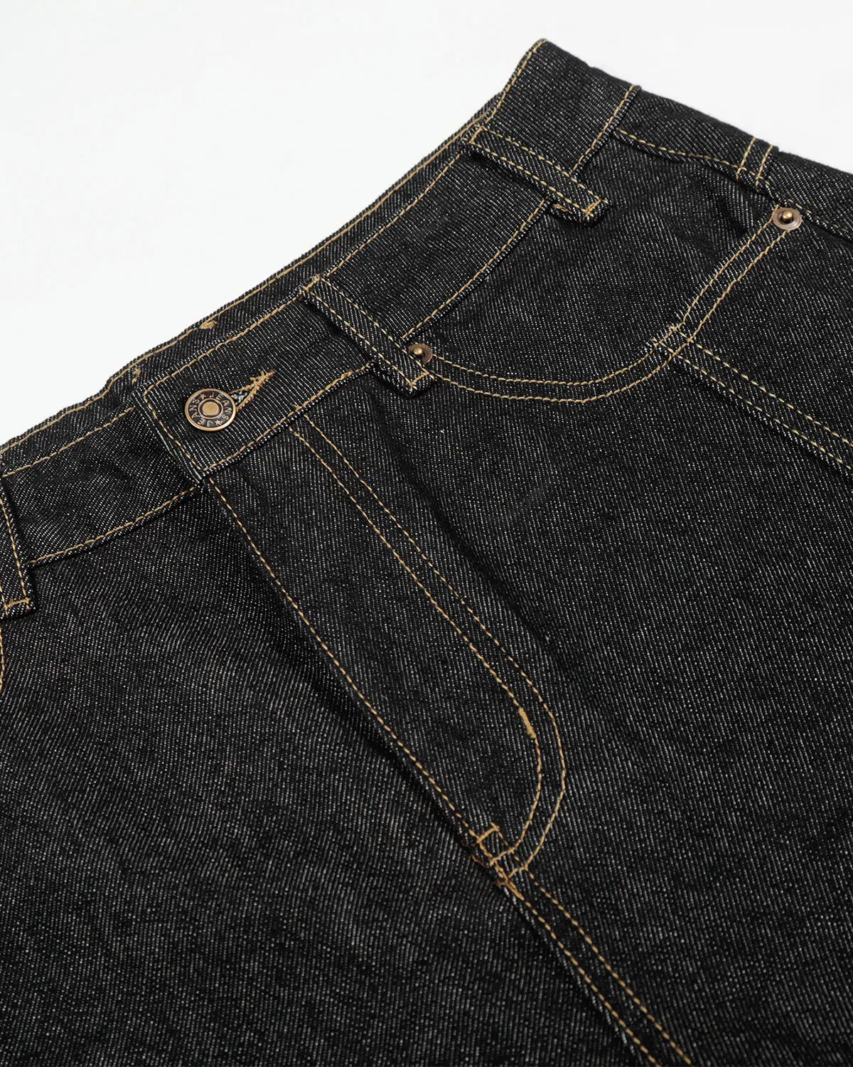 Deconstructed Raw Denim Jorts | Inflation Streetwear