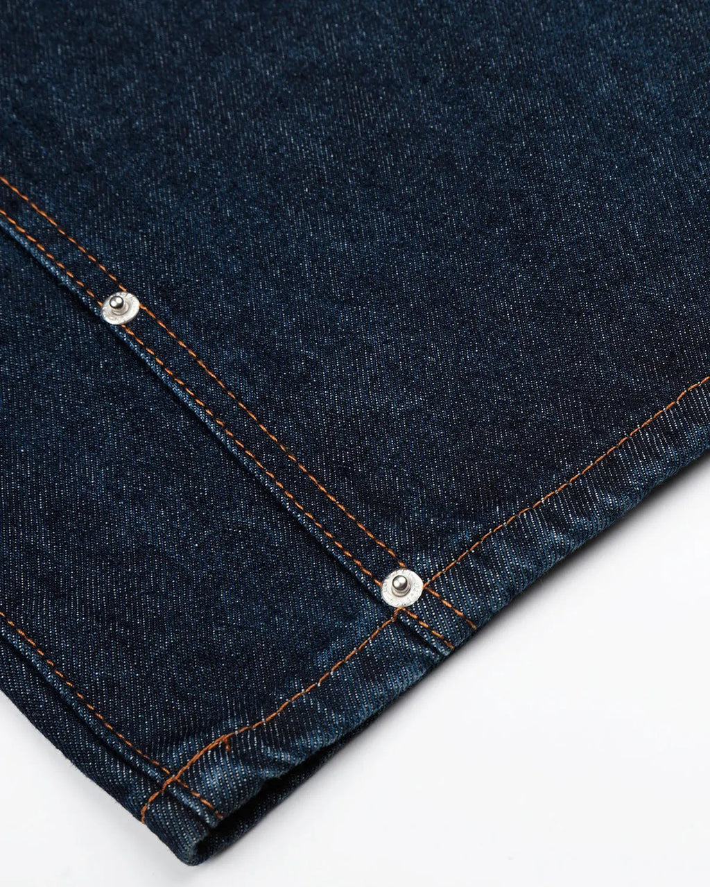 Double Waist Studded Denim Long Jorts | Inflation Streetwear
