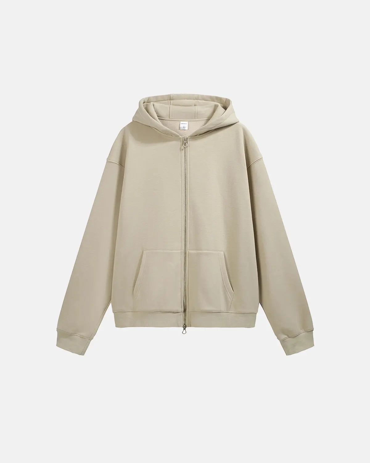 Fleece Zip-Up Oversized Hoodies | Inflation Streetwear