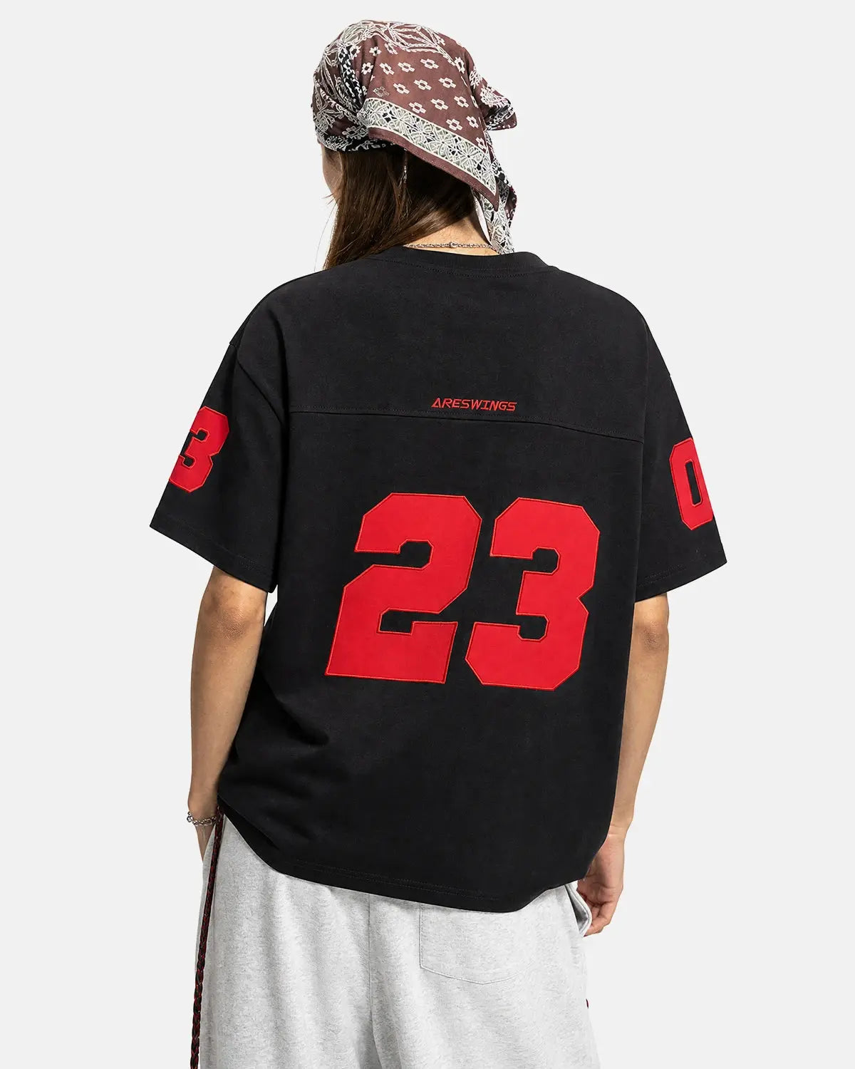 Varsity Number Applique T-Shirt | Inflation Streetwear