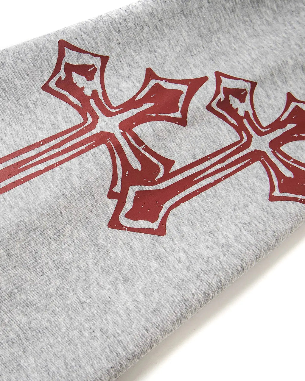 Cross Print Baggy Sweatpants | Inflation Streetwear