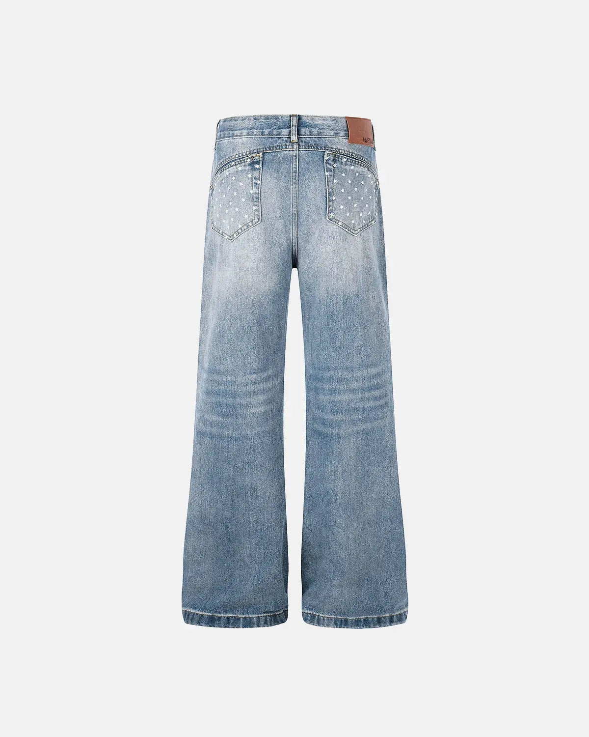 Star Pocket Bootcut Jeans | Inflation Streetwear