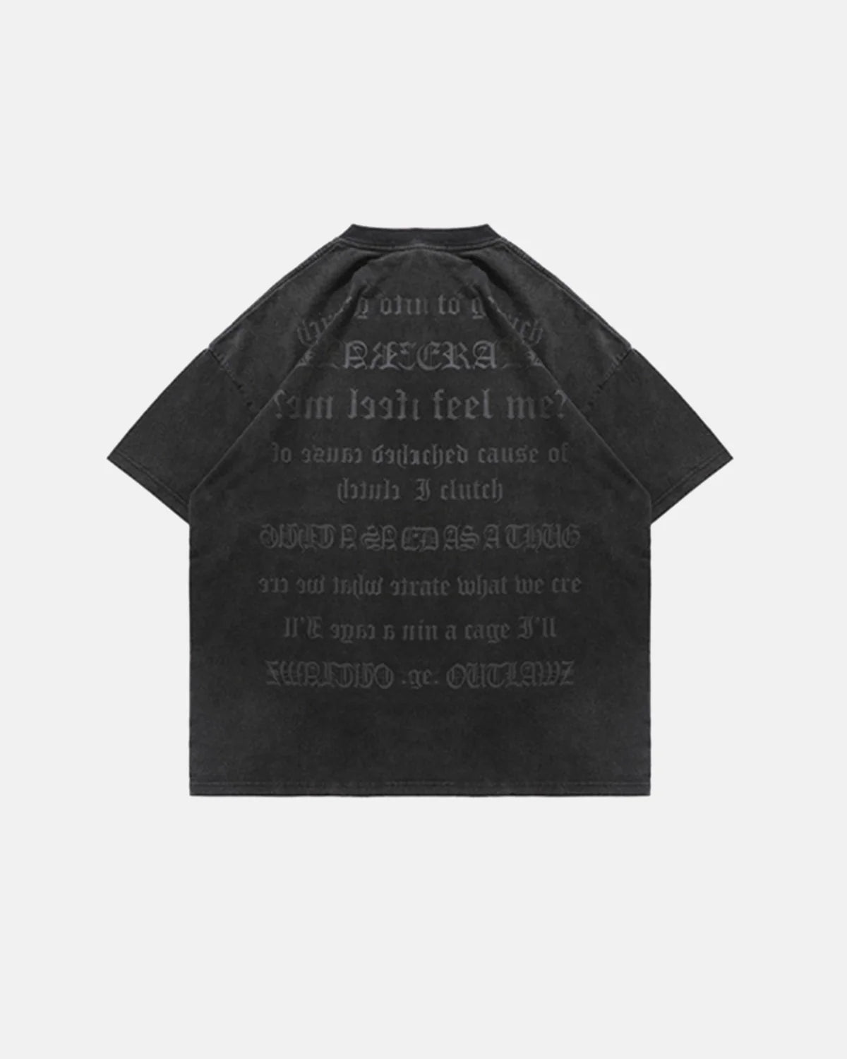 Puff Print Washed T-Shirt | Inflation Streetwear