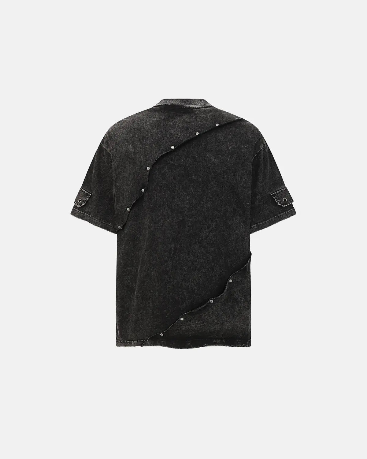 Deconstructed Washed Oversized T-Shirt | Inflation Streetwear