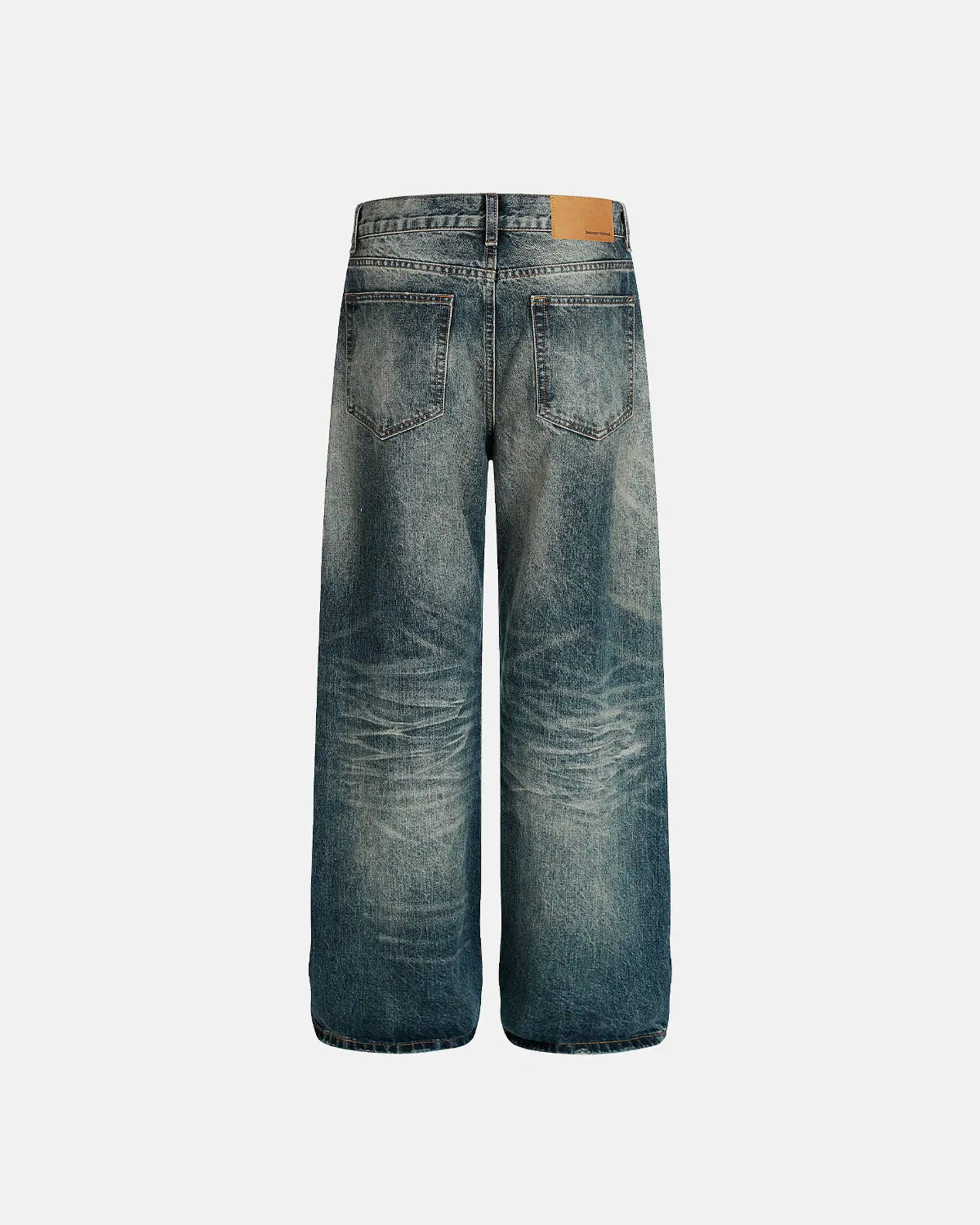 Vintage Distressed Baggy Jeans | Inflation Streetwear