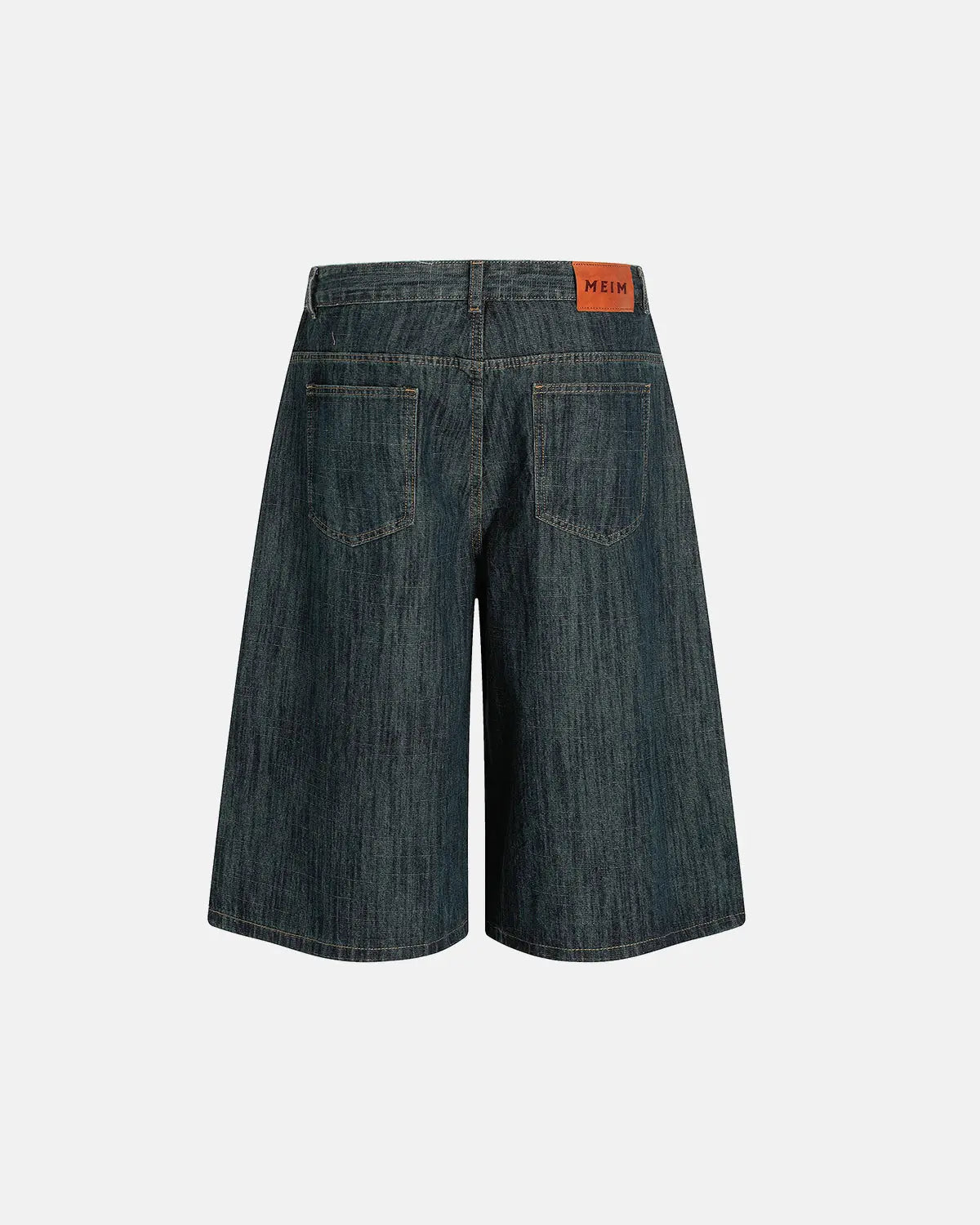 Raw Wide-Leg Long Jorts | Inflation Streetwear