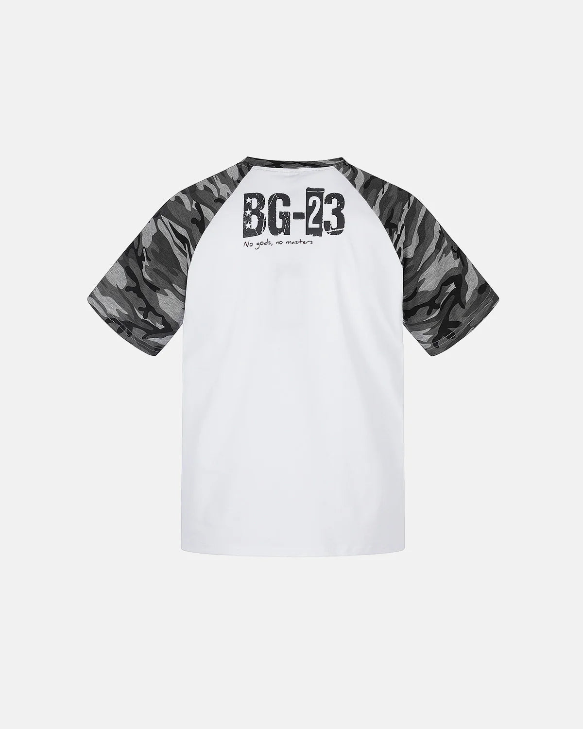 Camo Sleeve Graphic Boxy T-Shirt | Inflation Streetwear