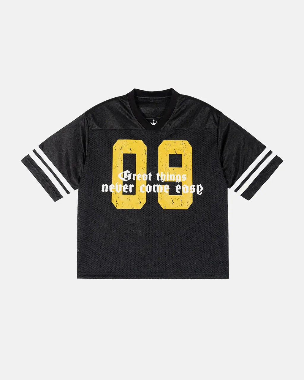 Satin Patchwork Mesh Jersey | Inflation Streetwear