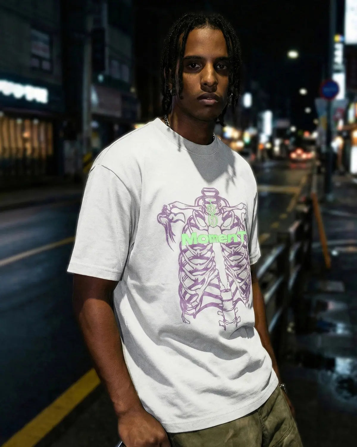Dual-Effect Graphic Heavyweight Tshirt | Inflation Streetwear