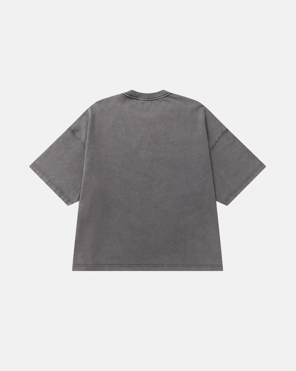 Boxy Script Graphic Washed T-Shirt | Inflation Streetwear