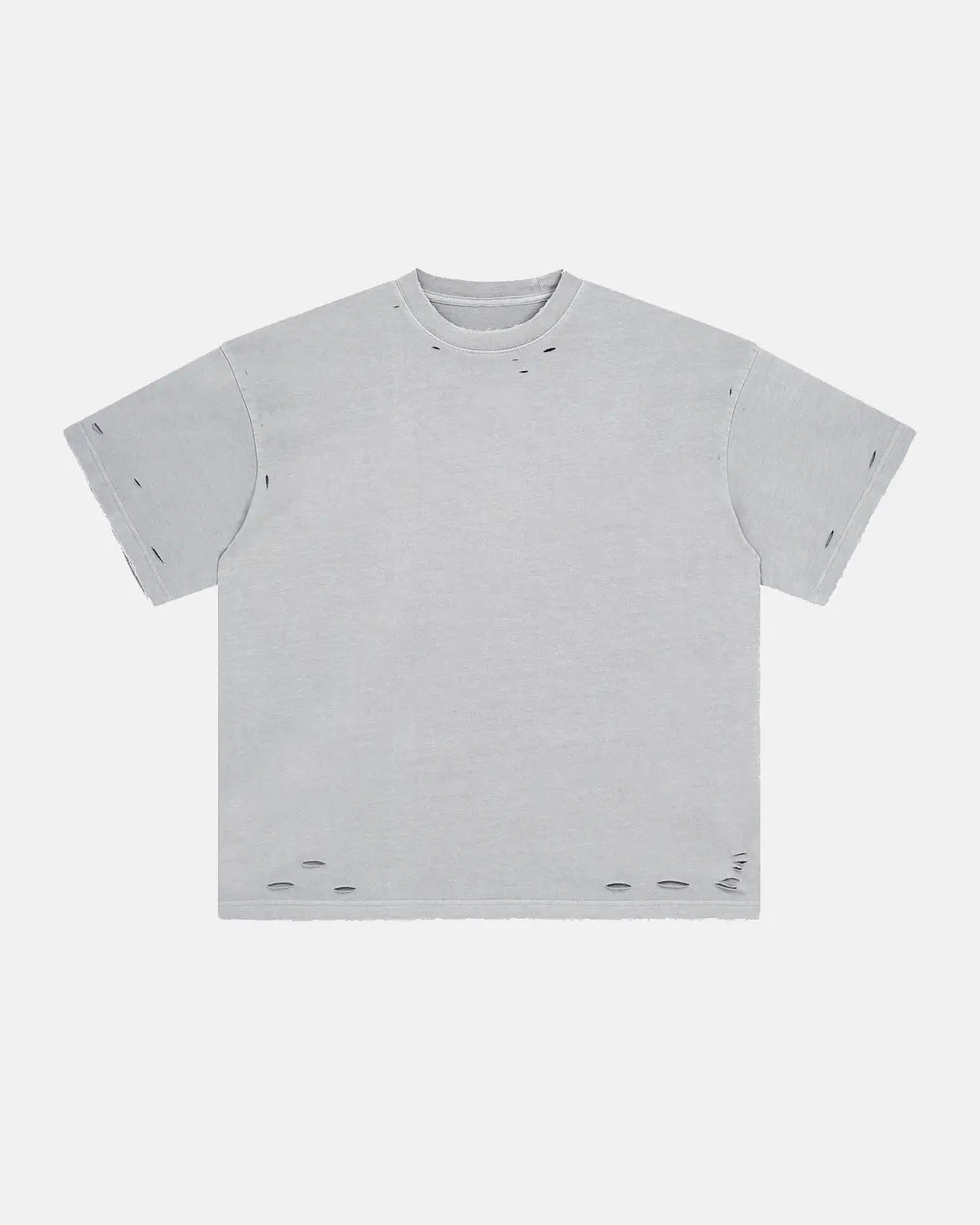 Ripped Distressed Washed Oversized T-Shirt | Inflation Streetwear
