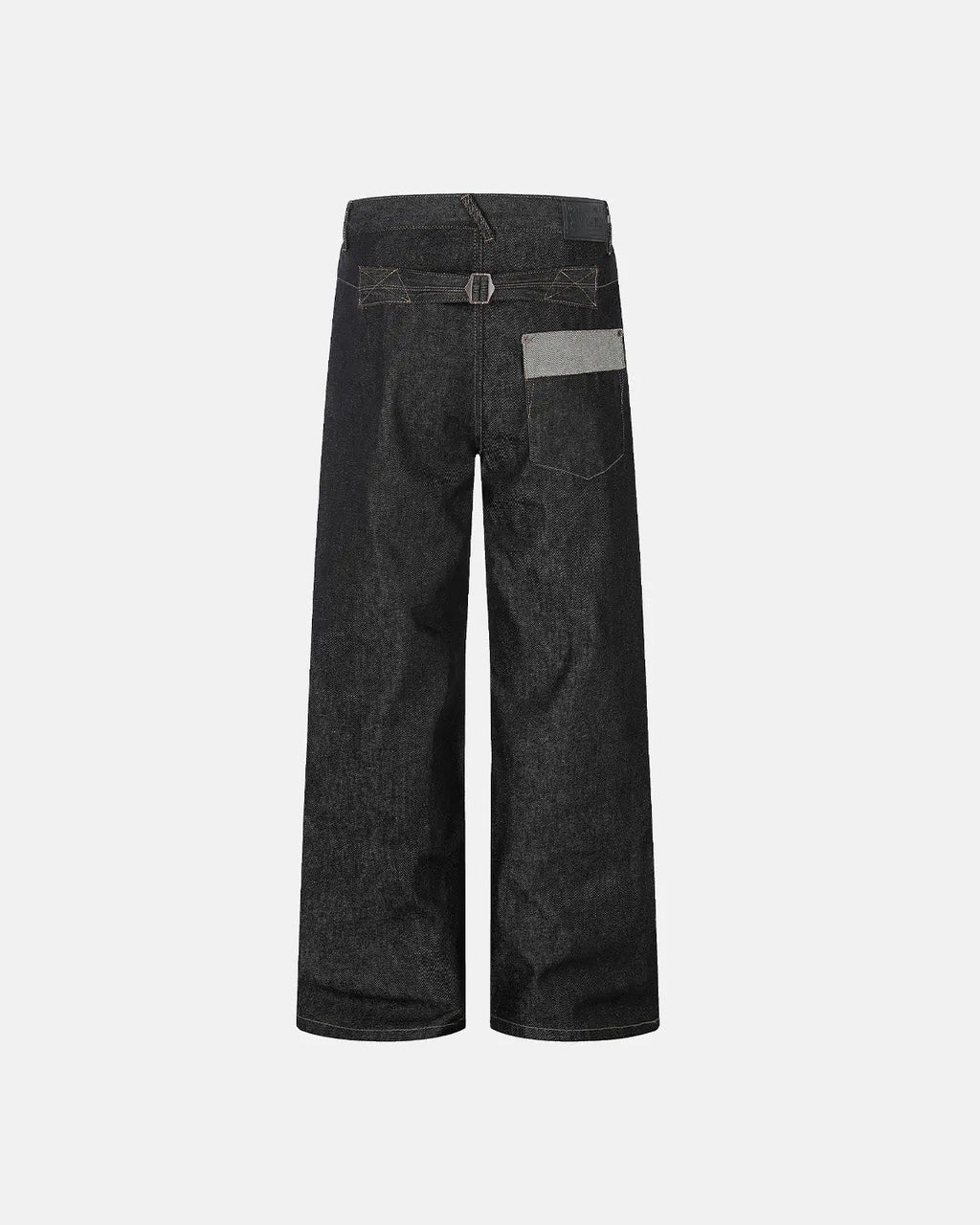 Button Fly Raw Baggy Jeans | Inflation Streetwear