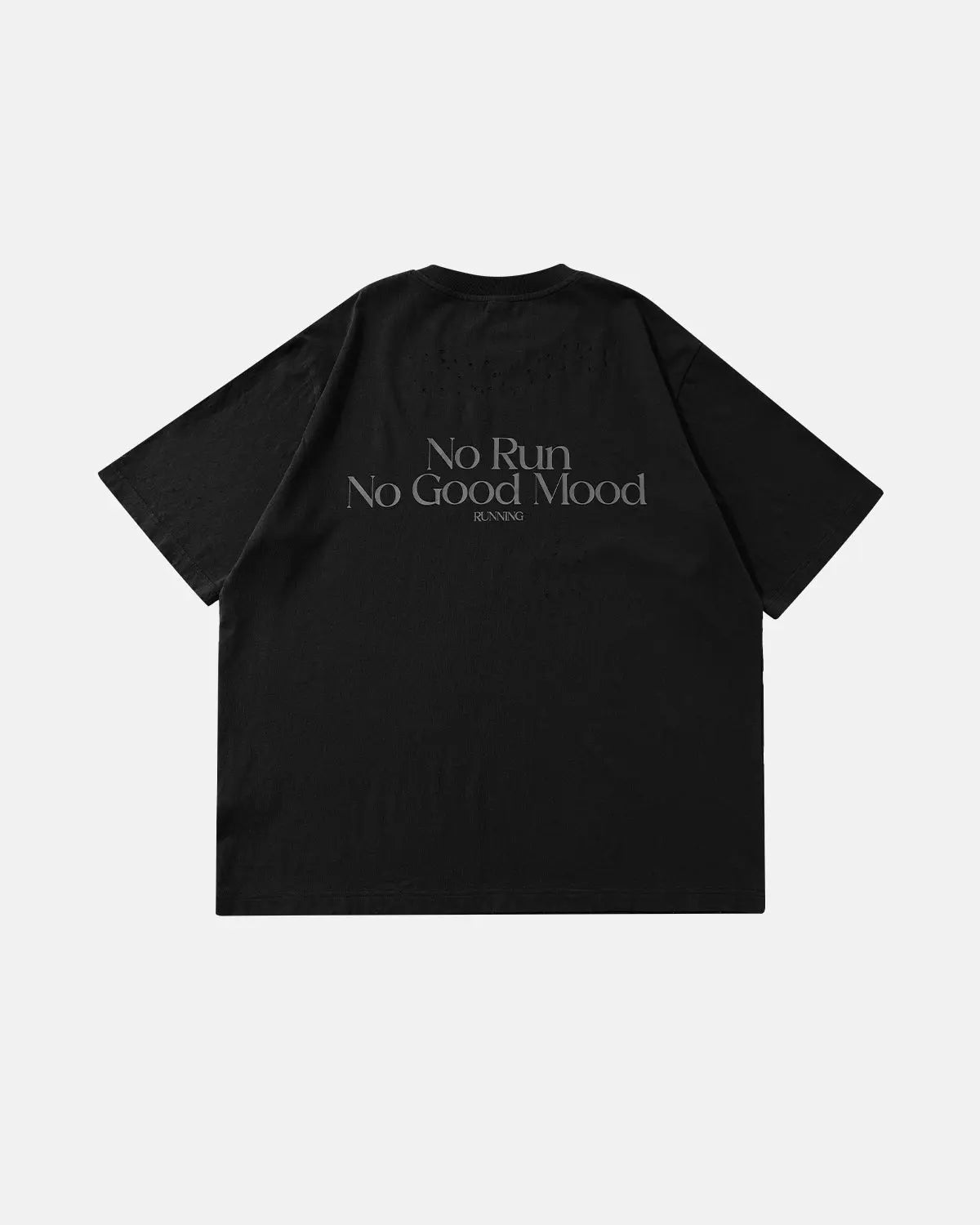 Distressed Reflective Washed T-Shirt | Inflation Streetwear