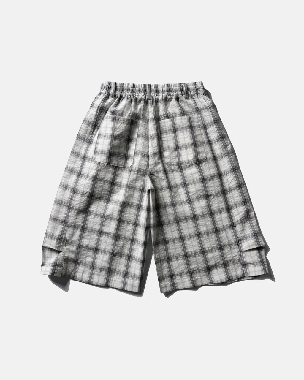 Plaid Longline Casual Shorts | Inflation Streetwear