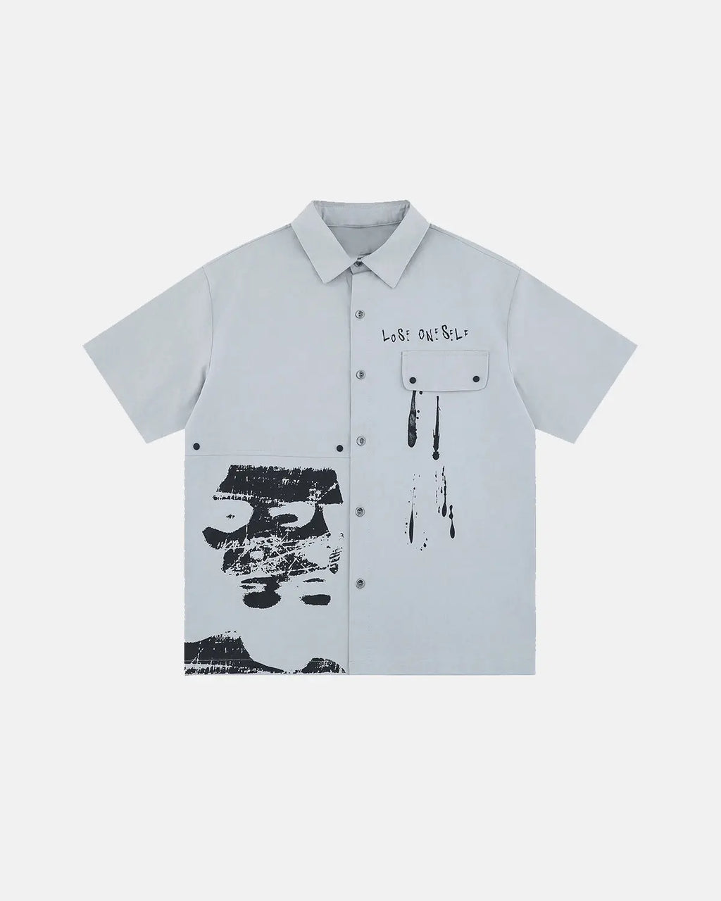 Abstract Graphic Printing Shirts | Inflation Streetwear