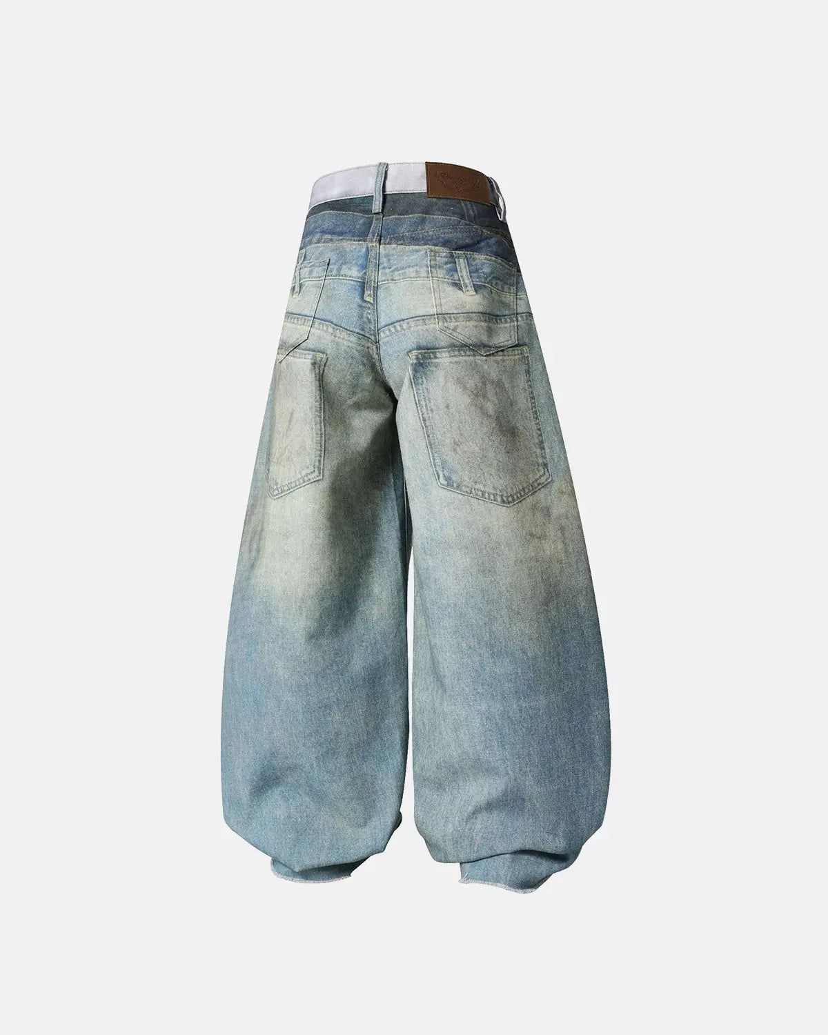 3D Print Multi-Waist Barrel Jeans | Inflation Streetwear